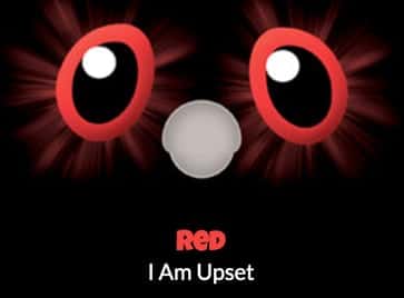 Hatchimal Eye Color Meaning: Red = Upset