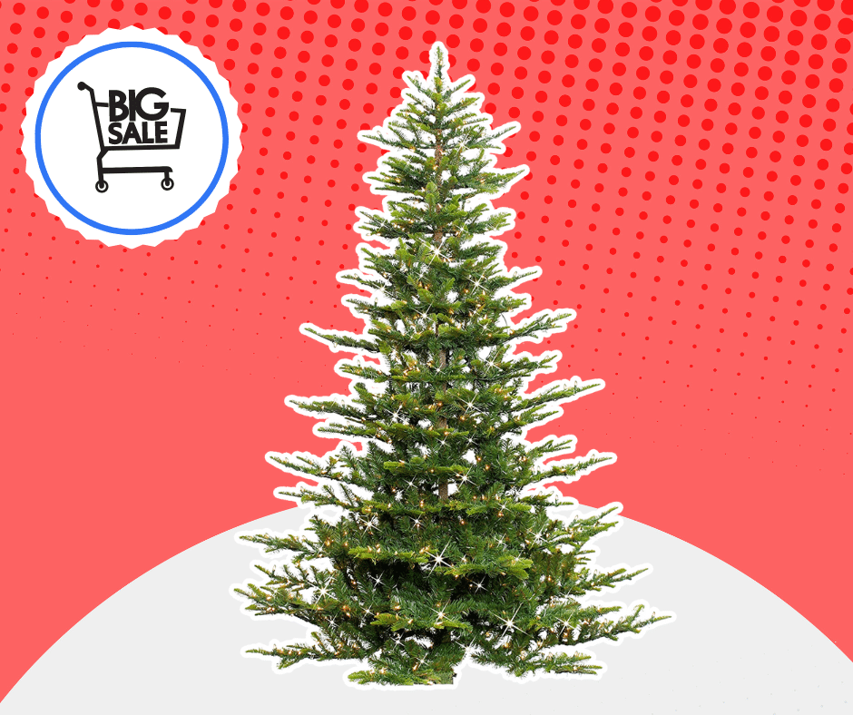 SALE ON FAKE ARTIFICIAL CHRISTMAS TREES THIS AMAZON PRIME DAY 2024!