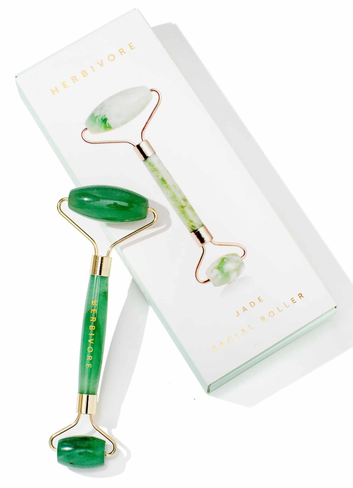 Sister Gift Ideas 2024: Herbviore Jade Facial Roller 2024