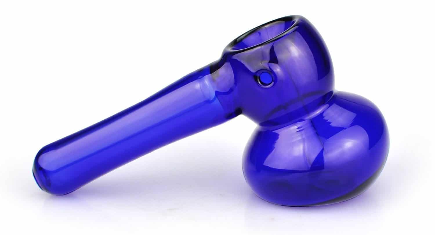 Best Glass Bubbler Pipe 2017: Handmade Cobalt Blue 2018