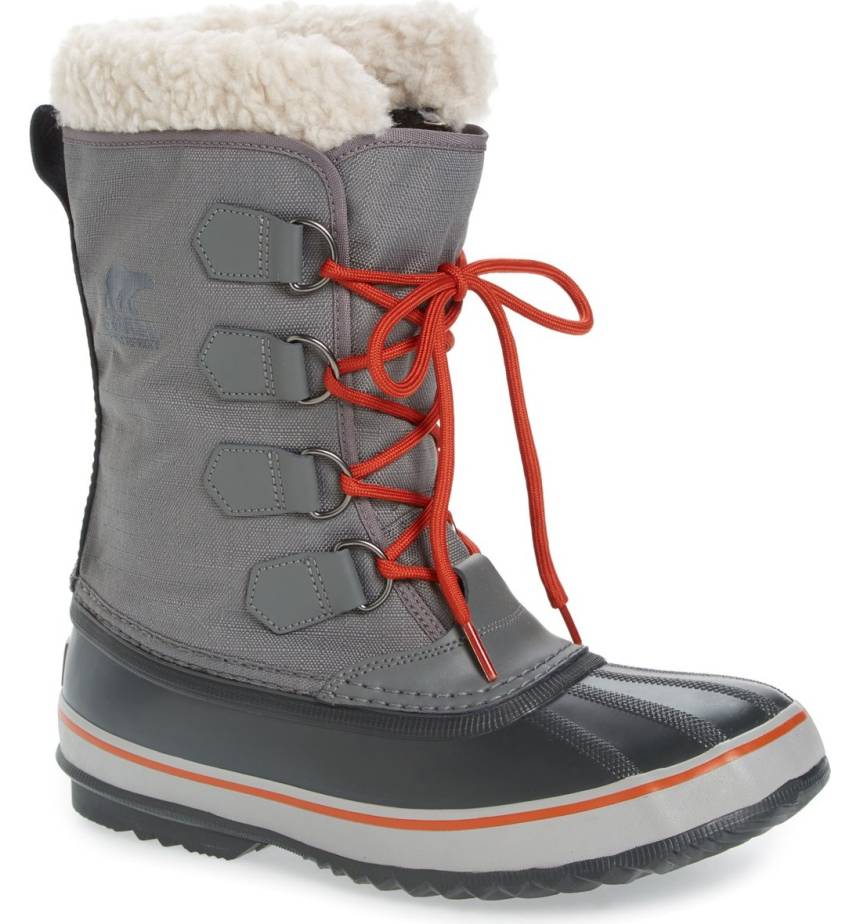 Best Snow Boots for Men 2018: Mens Sorel Grey Winter Boots