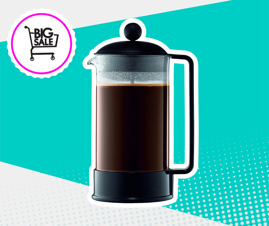 SALE ON FRENCH PRESS COFFEE MAKER THIS AMAZON PRIME DAY 2025!