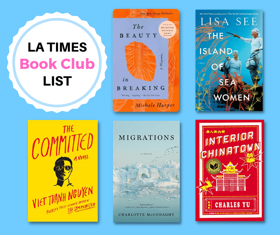 LA Times Book Club List 2025 - New & Best Books From LA Times List