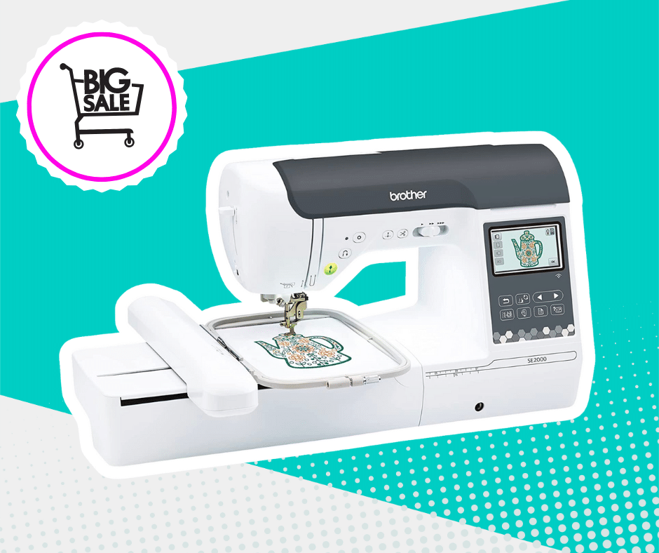 SALE ON HOME EMBROIDERY MACHINES THIS AMAZON PRIME DAY 2025!