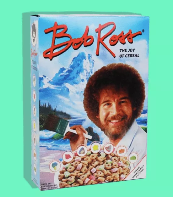 Yes, Bob Ross Cereal is Here and It's Totally Real! - Trendsicle